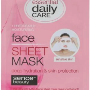Masque Visage en tissu imbibé d'hydratant 1 pièce SENCE