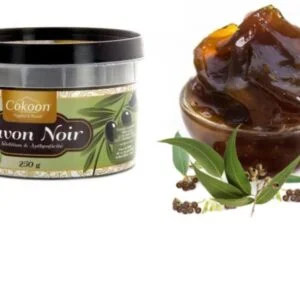 Savon noir à l'huile d'Olive pour la corps et le visage 250g COKOON